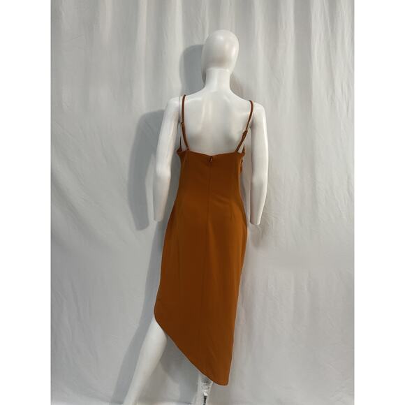 Elliatt 'Carissa' Brown Polyester Dress Size M - Picture 3 of 5